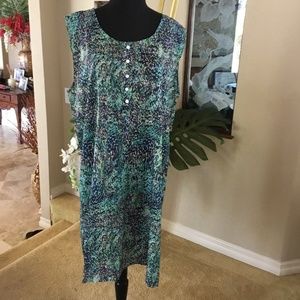 Light cotton Button up  dress
